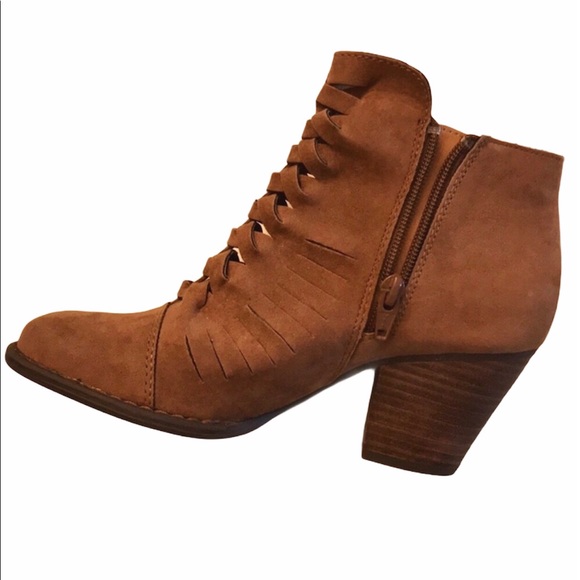 Mossimo Supply Co. cognac booties - Picture 3 of 5